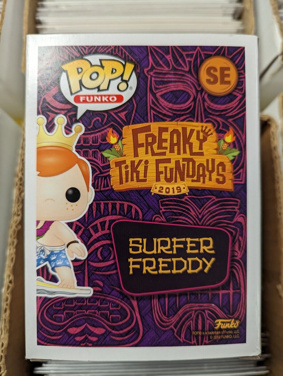 Funko Pop Surfer Freddy SE 2019 Box Of Fun 6000 Pcs