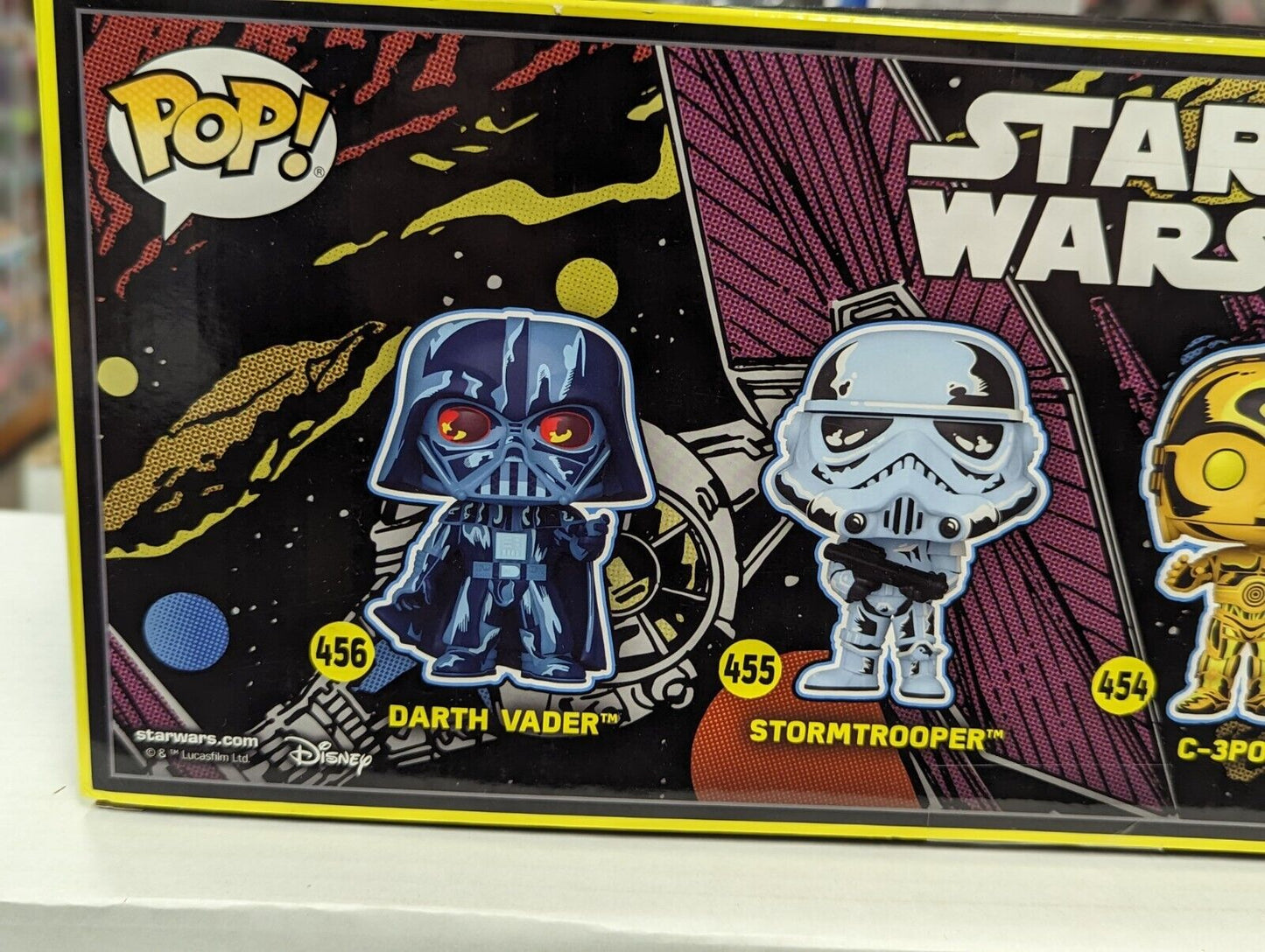 Funko Pop Darth Vader Stormtrooper C-3P0 Luke Skywalker 4 Pack Target