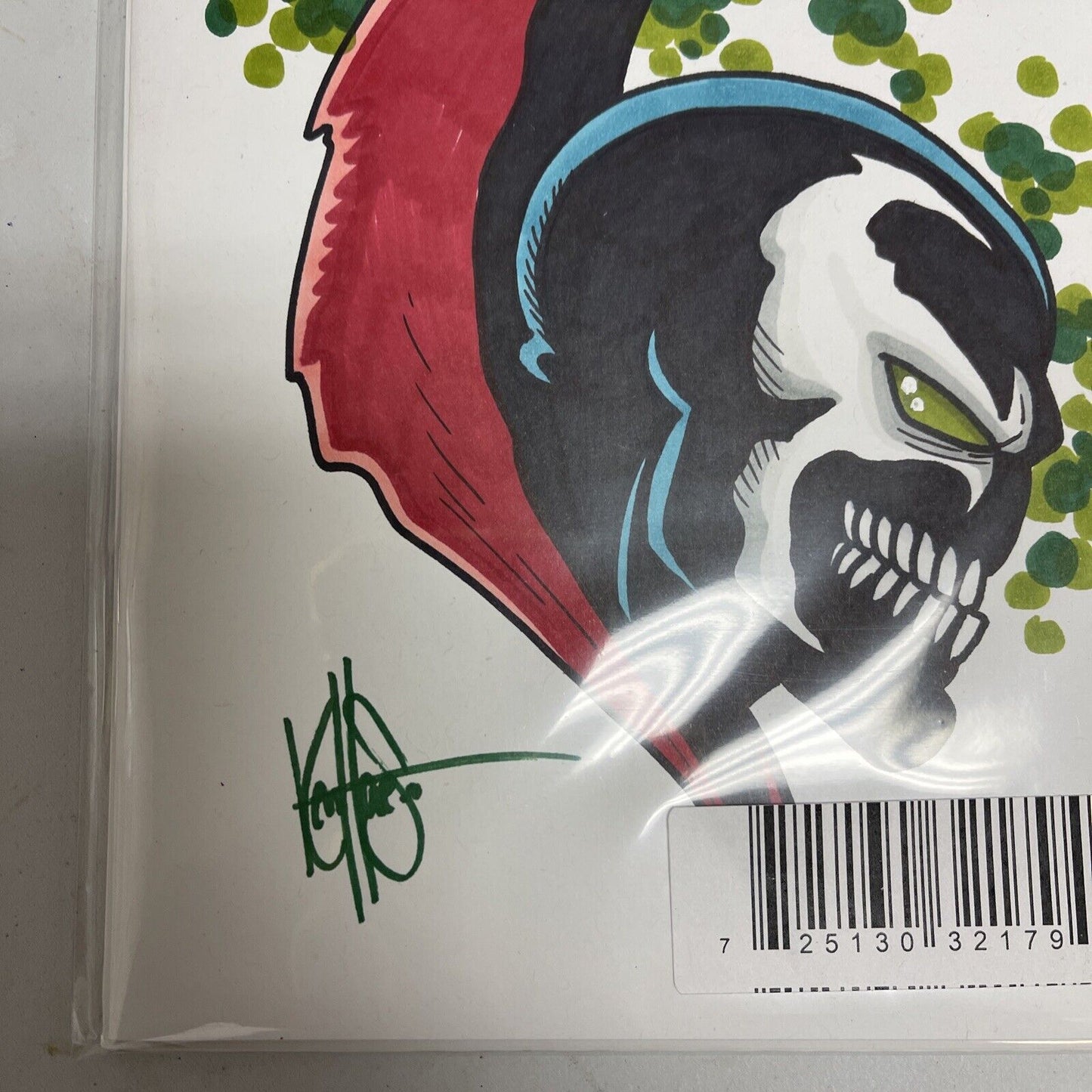Spawn 1 30th anniversary Dynamic Forces Ken Heaser  Signed & Remarked