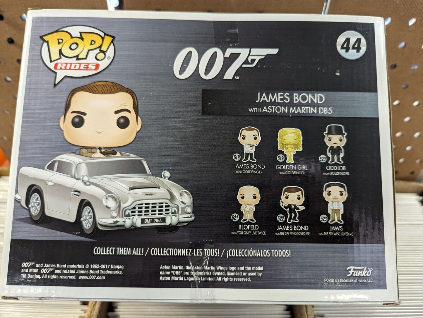 Funko Pop Ride James Bond With Aston Martin DB5 44
