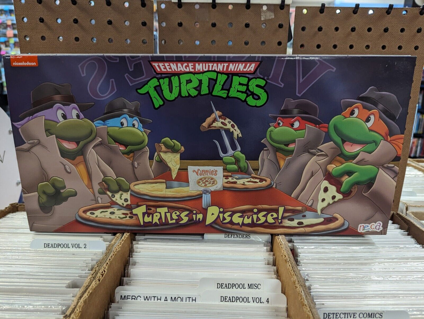 NECA Teenage Mutant Ninja Turtles: Turtles In Disguise 4 Pack