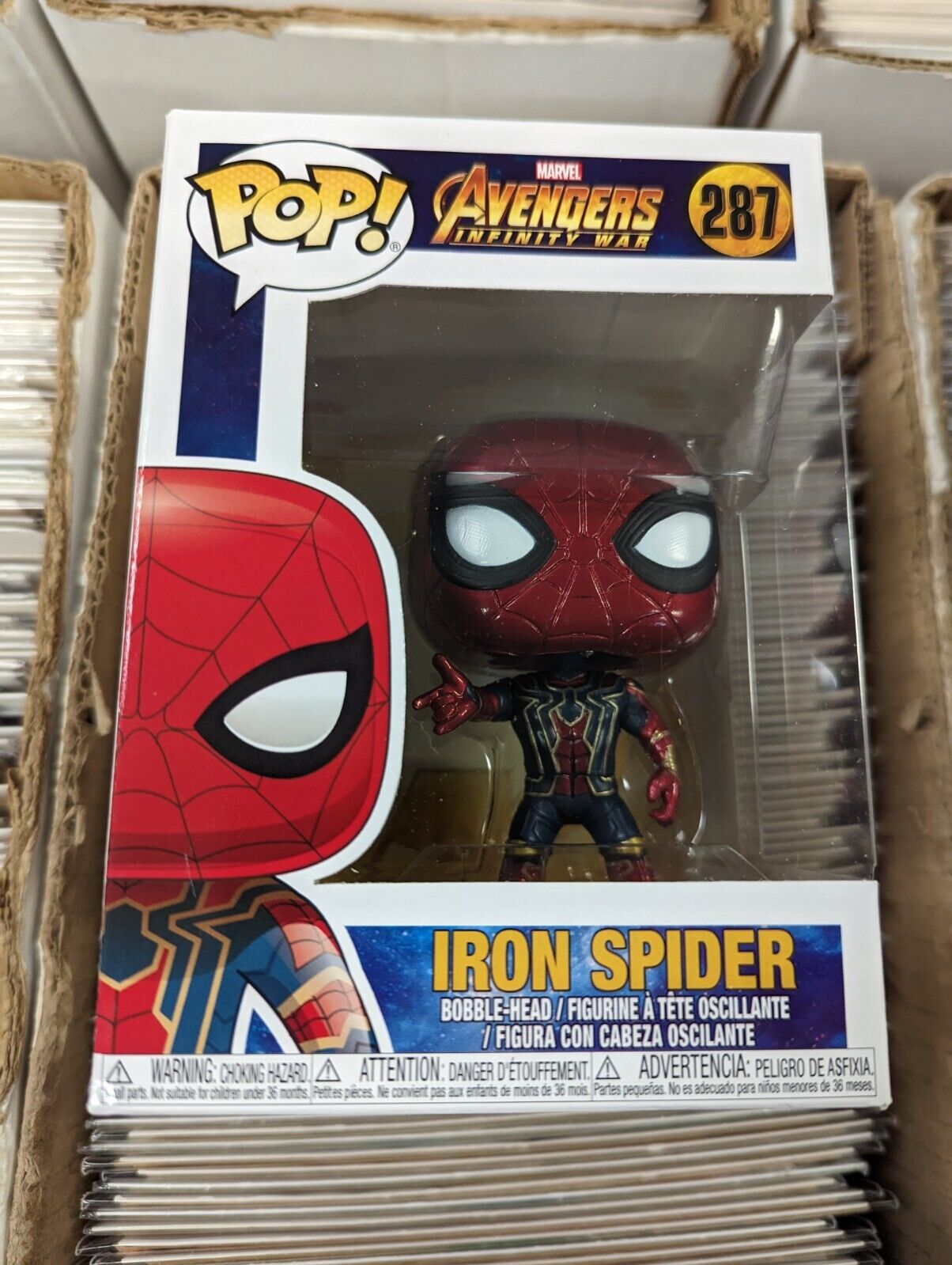 Funko Pop Iron Spider 287 Avengers Infinity War