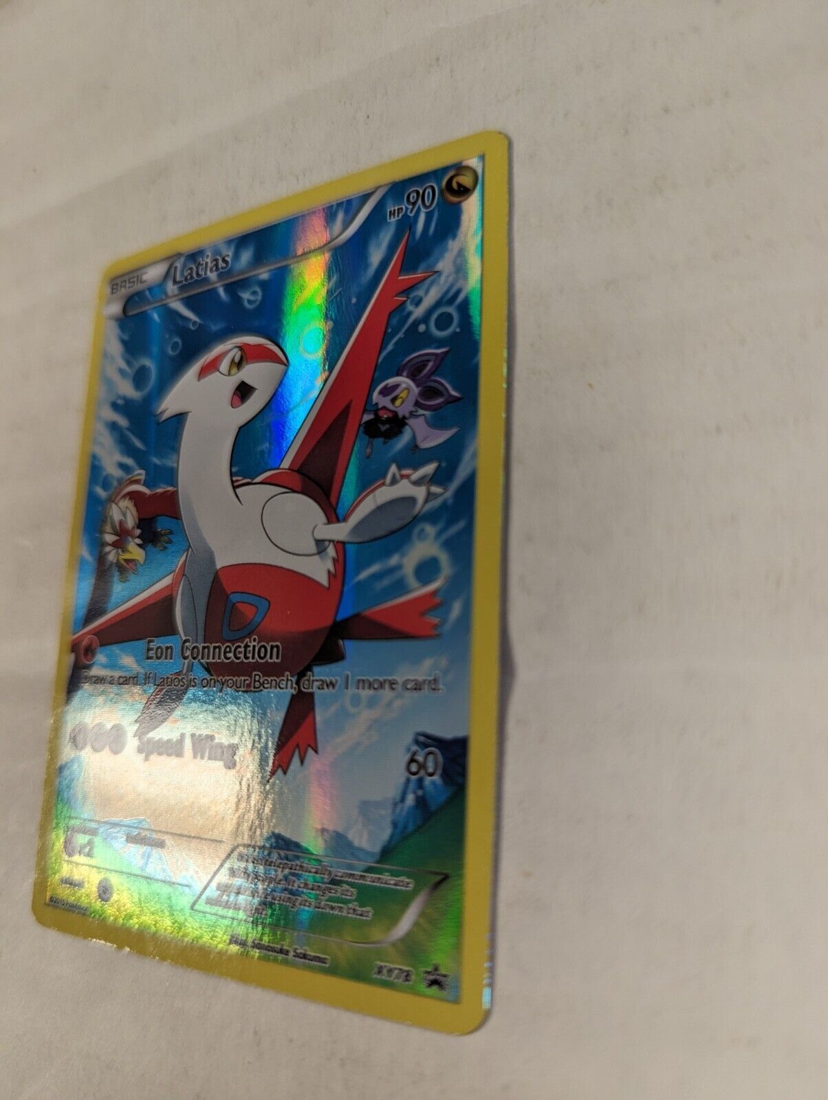 Pokemon TCG Latias XY78 Full Art Promo Card Lightly Played