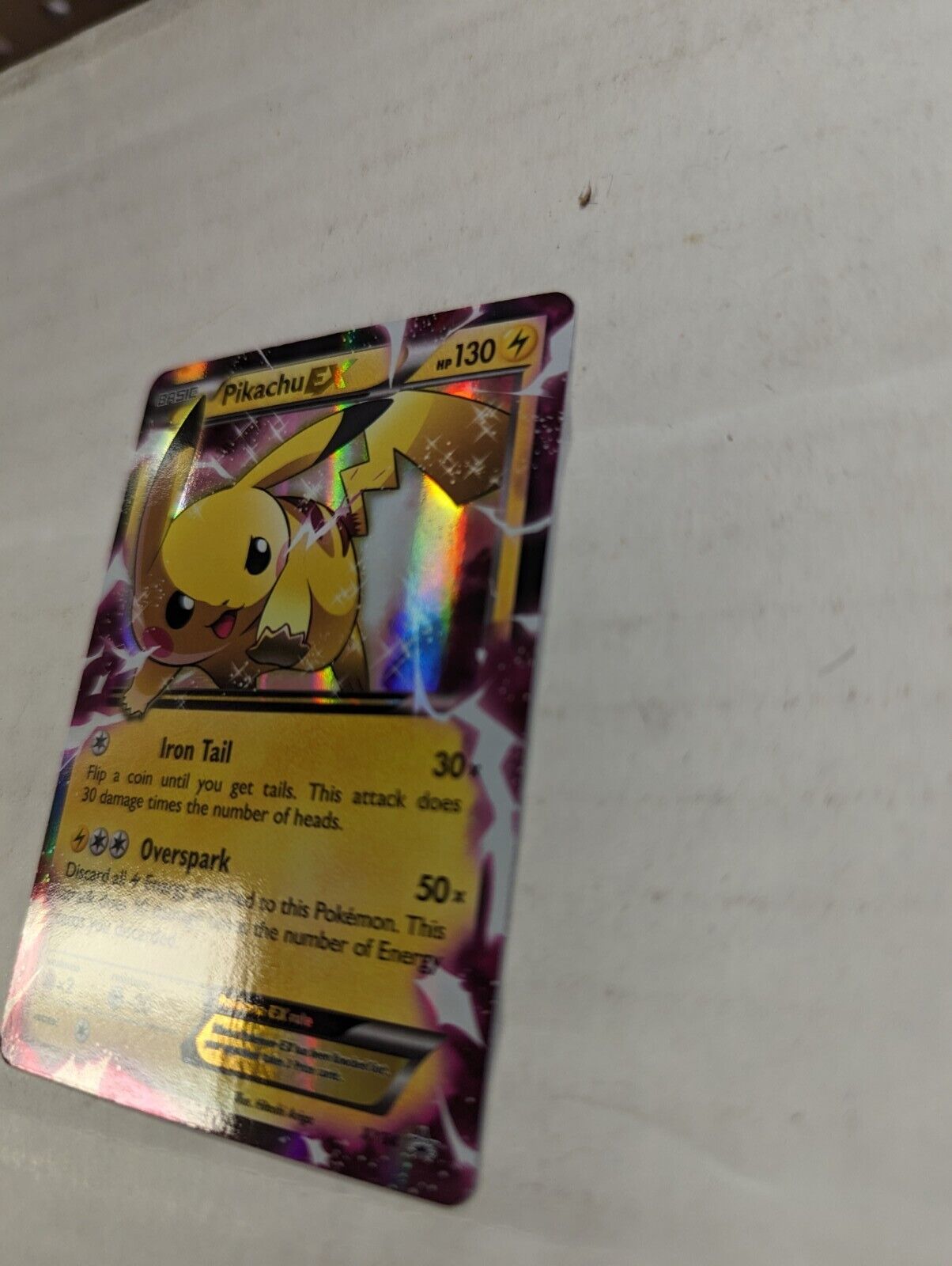 Pokemon TCG Pikachu Ex XY84 Promo Card