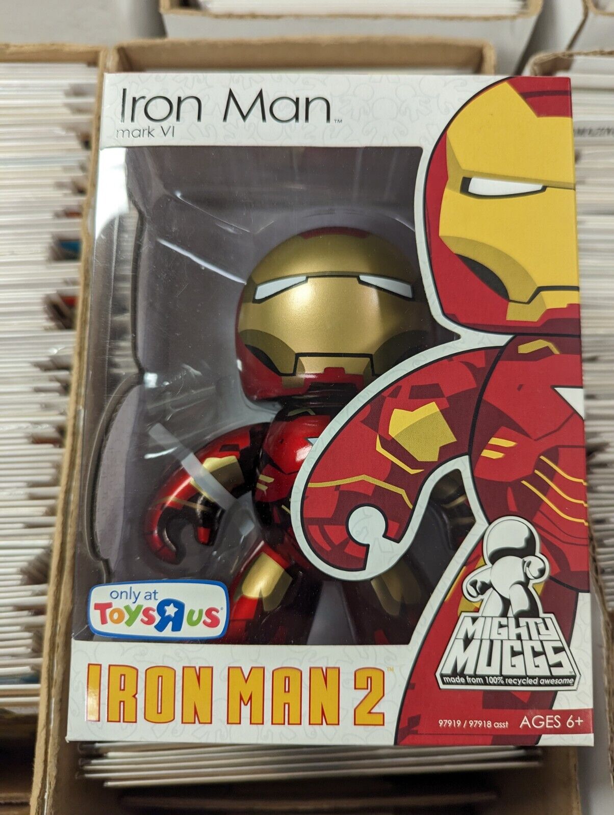 Mighty Muggs Iron Man Mark VI Toys R Us Iron Man 2