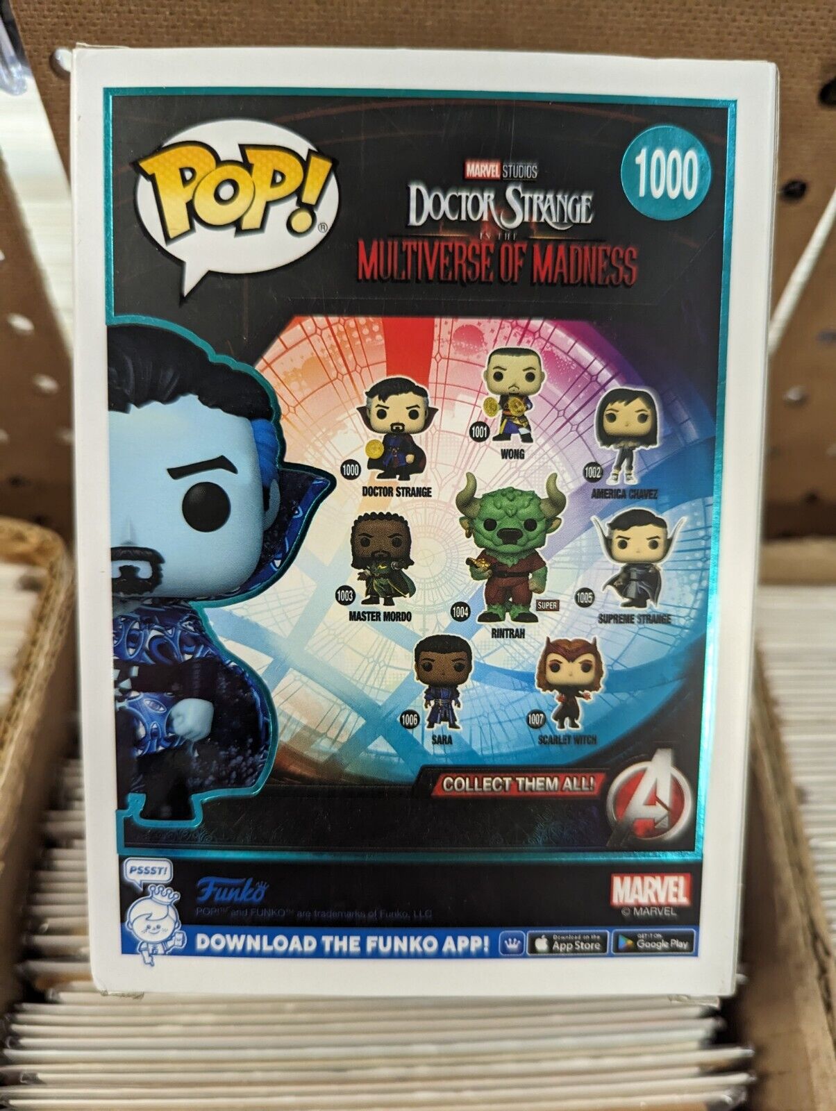 Funko Pop Doctor Strange 1000 Chase Multiverse Of Madness