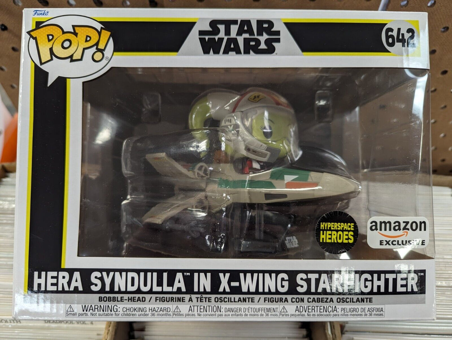 Funko Pop Hera Syndulla In X-Wing Starfighter 642 Amazon Exclusive