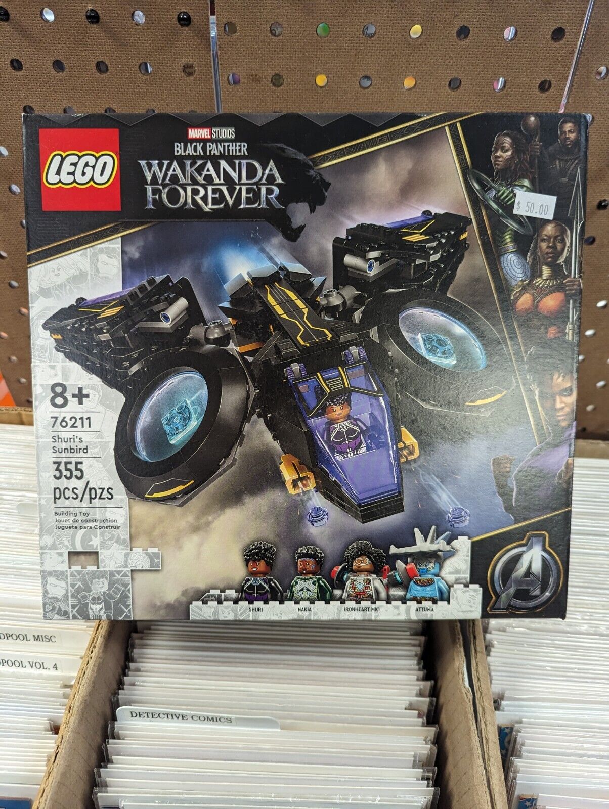 LEGO Shuri's Sunbird 76211 Black Panther Wanda Forever