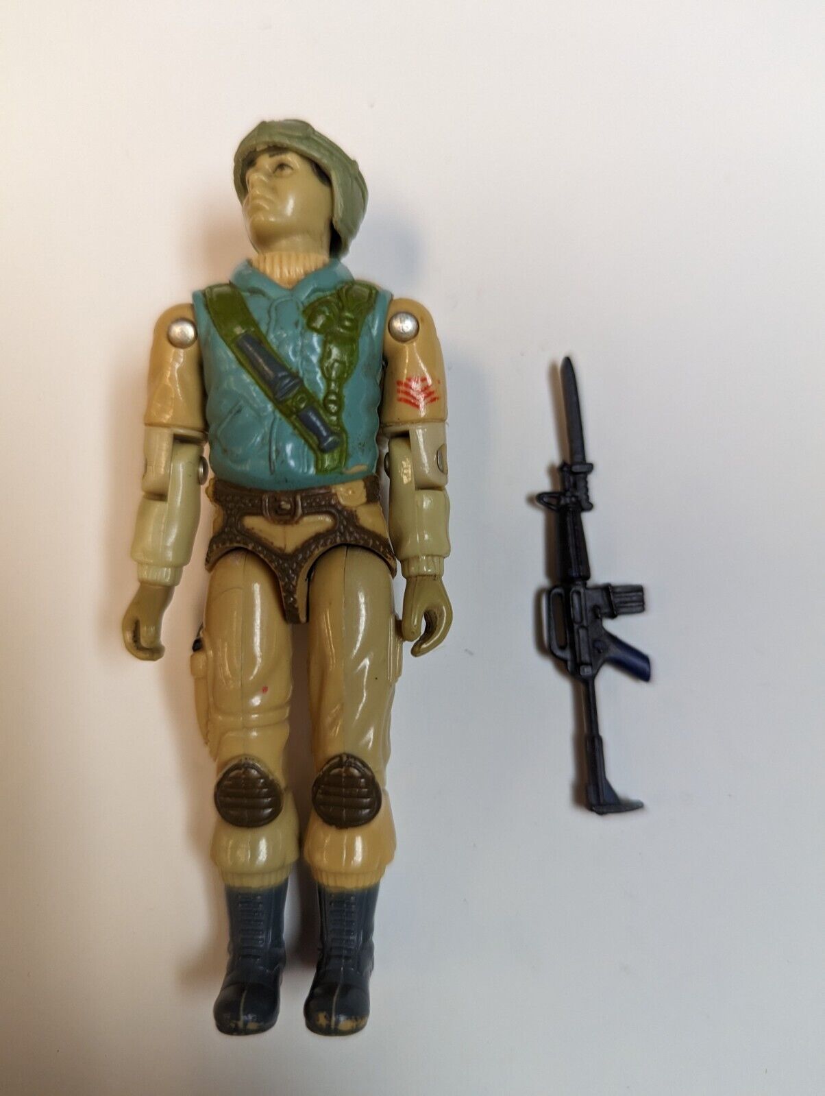 Vintage G.I. Joe Helicopter Assault Trooper Figure 1983