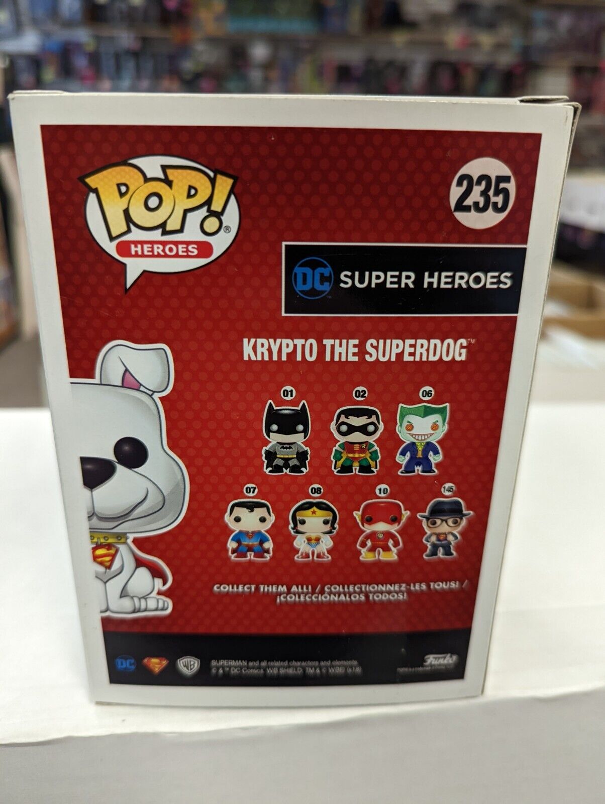 Funko Pop Krypto The Superdog 235 Specialty Series