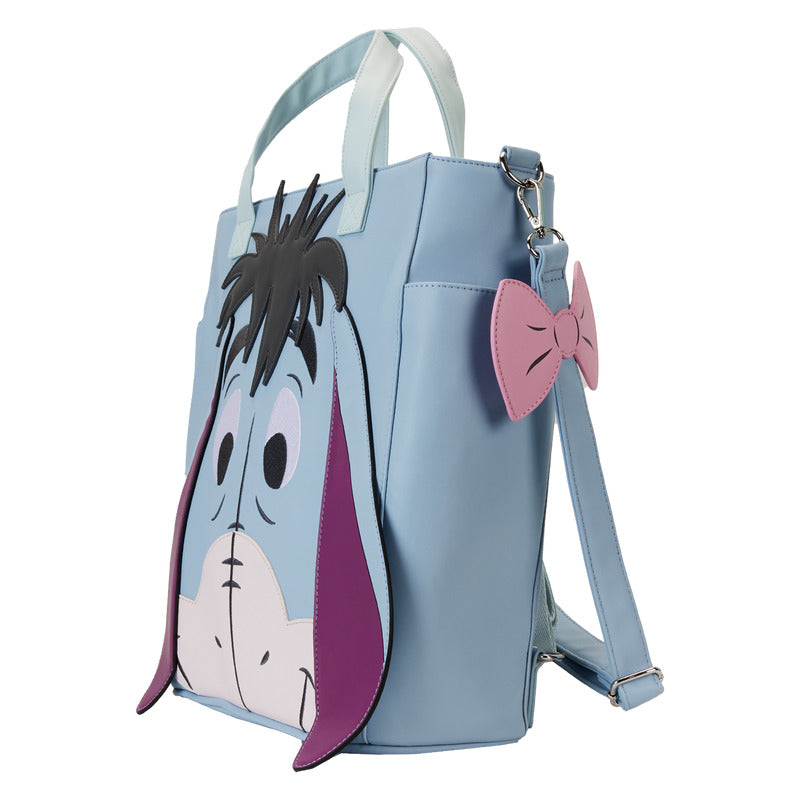 Loungefly Winnie the Pooh Eeyore Convertible Backpack & Tote Bag