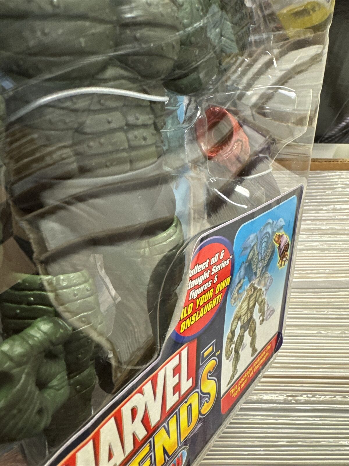 Marvel Legends Abomination Action Figure Toy Biz Onslaught Series Sealed