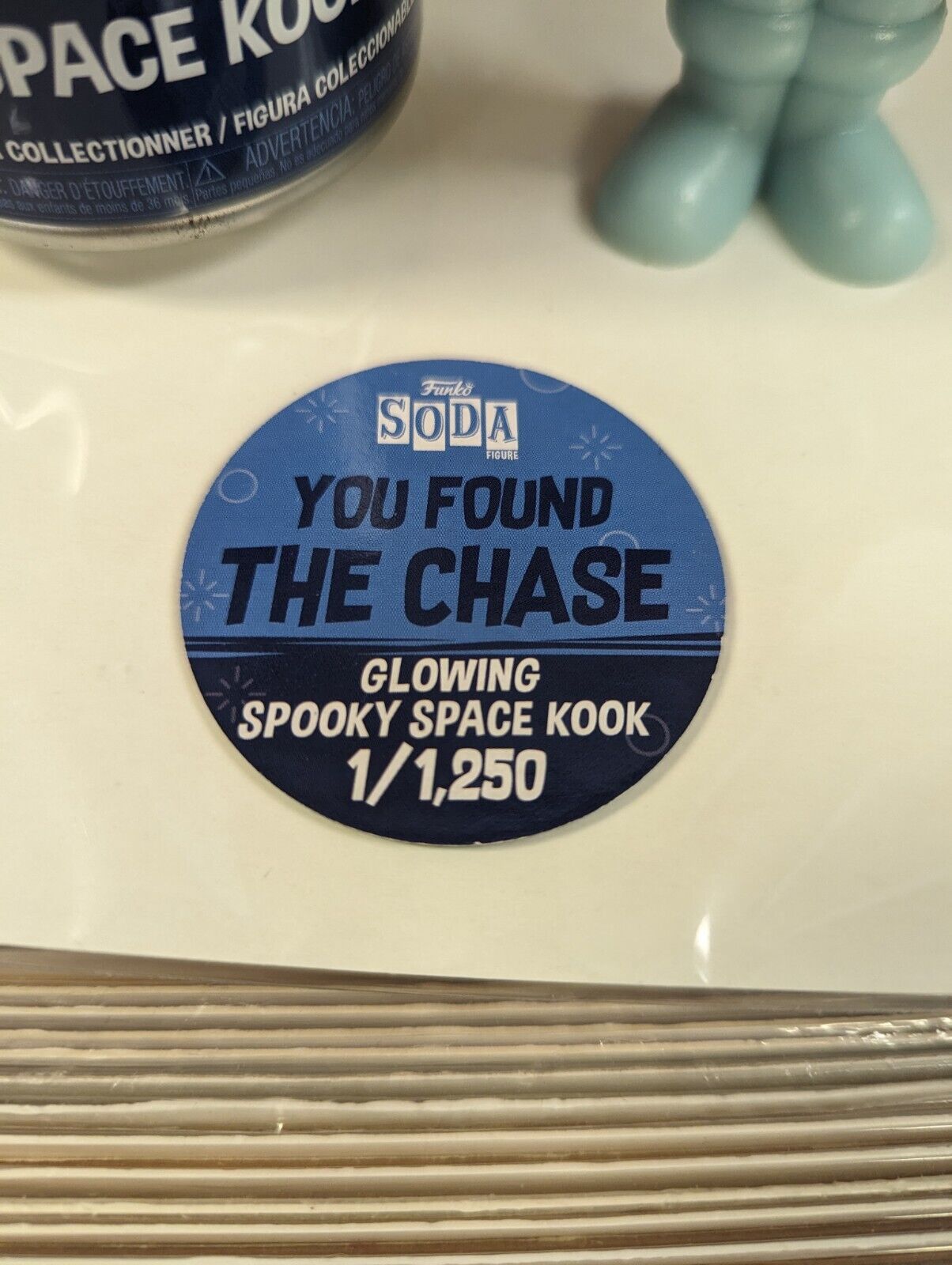 Funko Soda Spooky Space Kook Glowing Chase 1/1250 Scooby Doo
