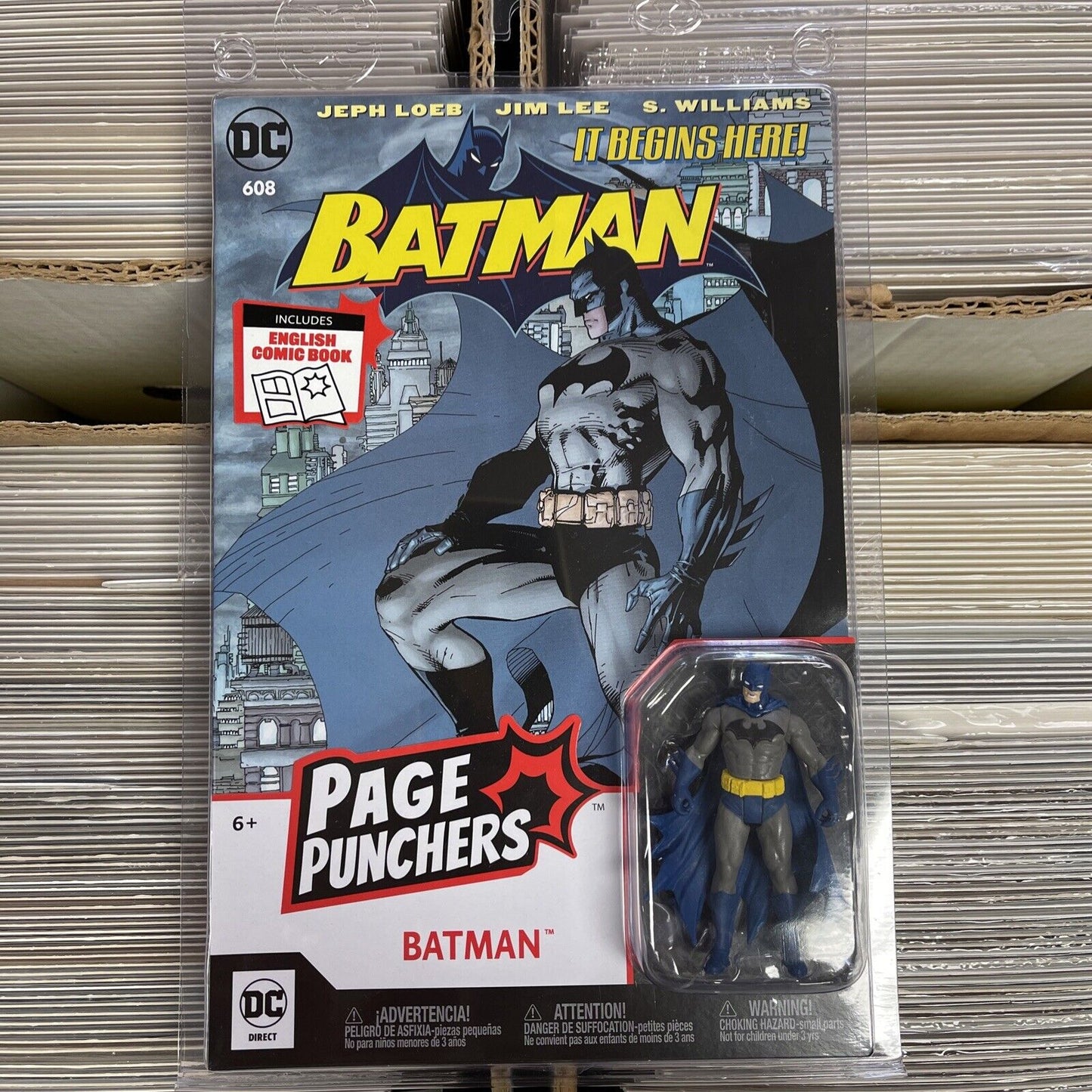 Batman Page Turners Action Figure McFarlane Toys Batman 608