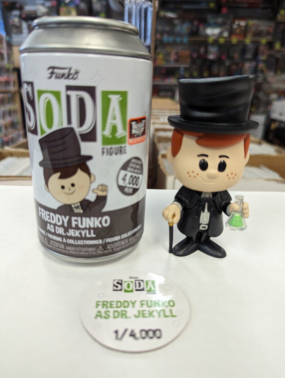 Funko Soda Freddy Funko As Dr. Jekyll 1/4000 Fright Night