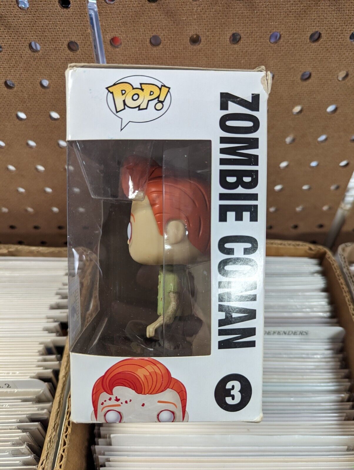 Funko Pop Zombie Conan 3 SDCC 2015 *Box Damage*