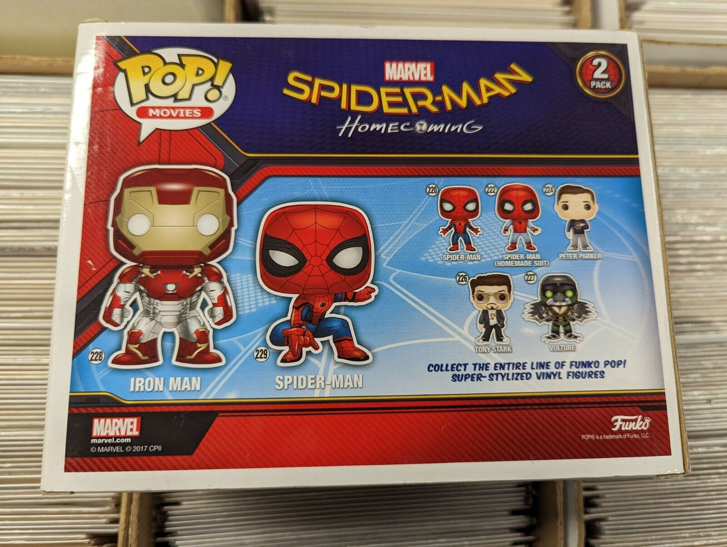 Funko Pop Iron Man Spider-Man 2 Pack Spider-Man Homecoming Target
