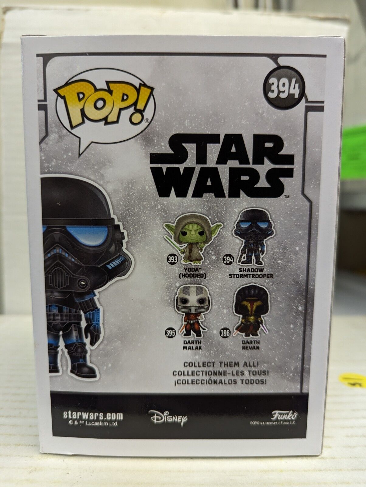 Funko Pop Shadow Stormtrooper 394 GameStop Exclusive Star Wars