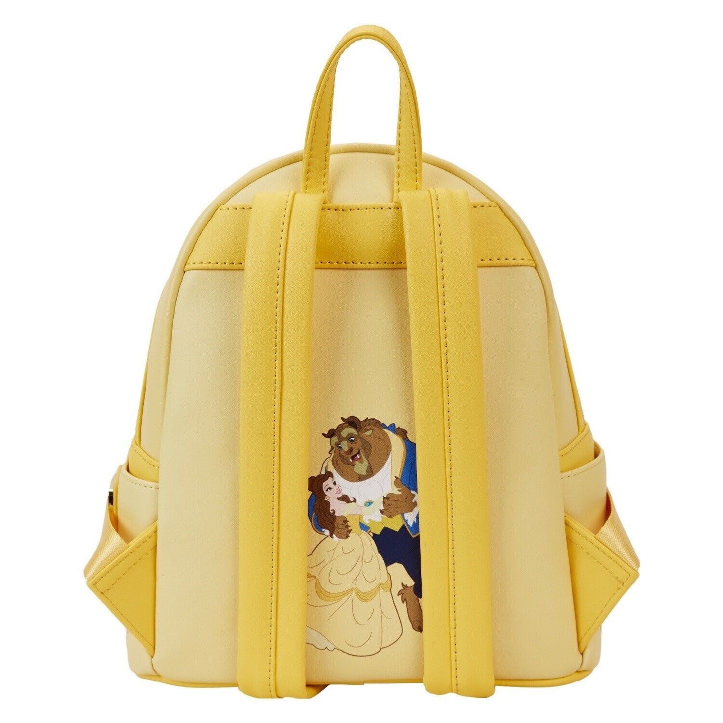 Beauty And The Beast LOUNGEFLY Lenticular Mini Back Pack New With Tags
