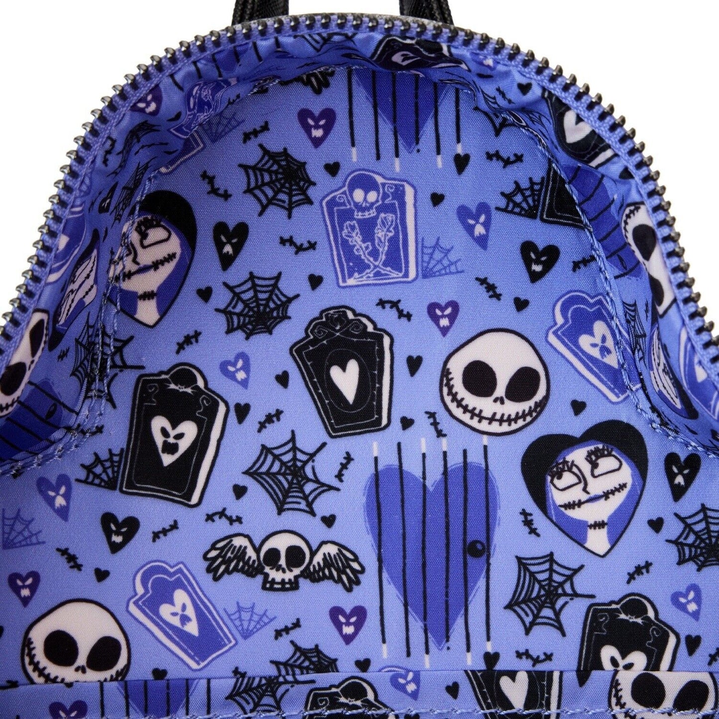 Disney NBX Jack And Sally LOUNGEFLY Mini Backpack New With Tags