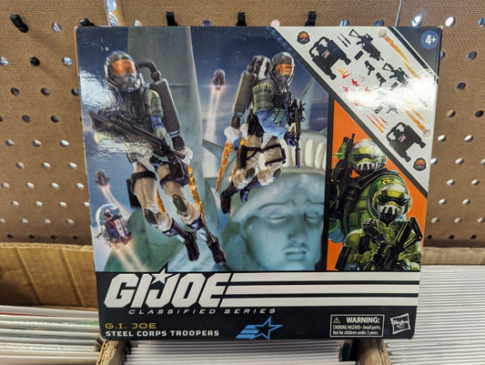 G.I. Joe Classified Series Steel Corps Troopers Action Figures