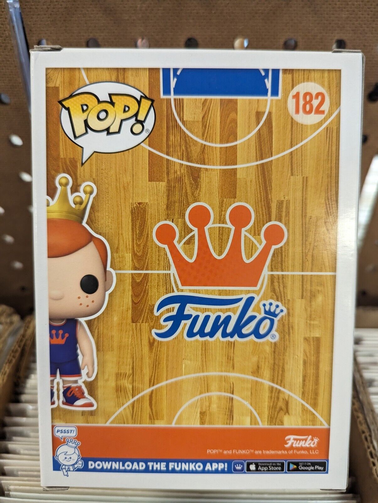 Funko Pop Basketball Freddy 182 New York Comic Con Exclusive 2021