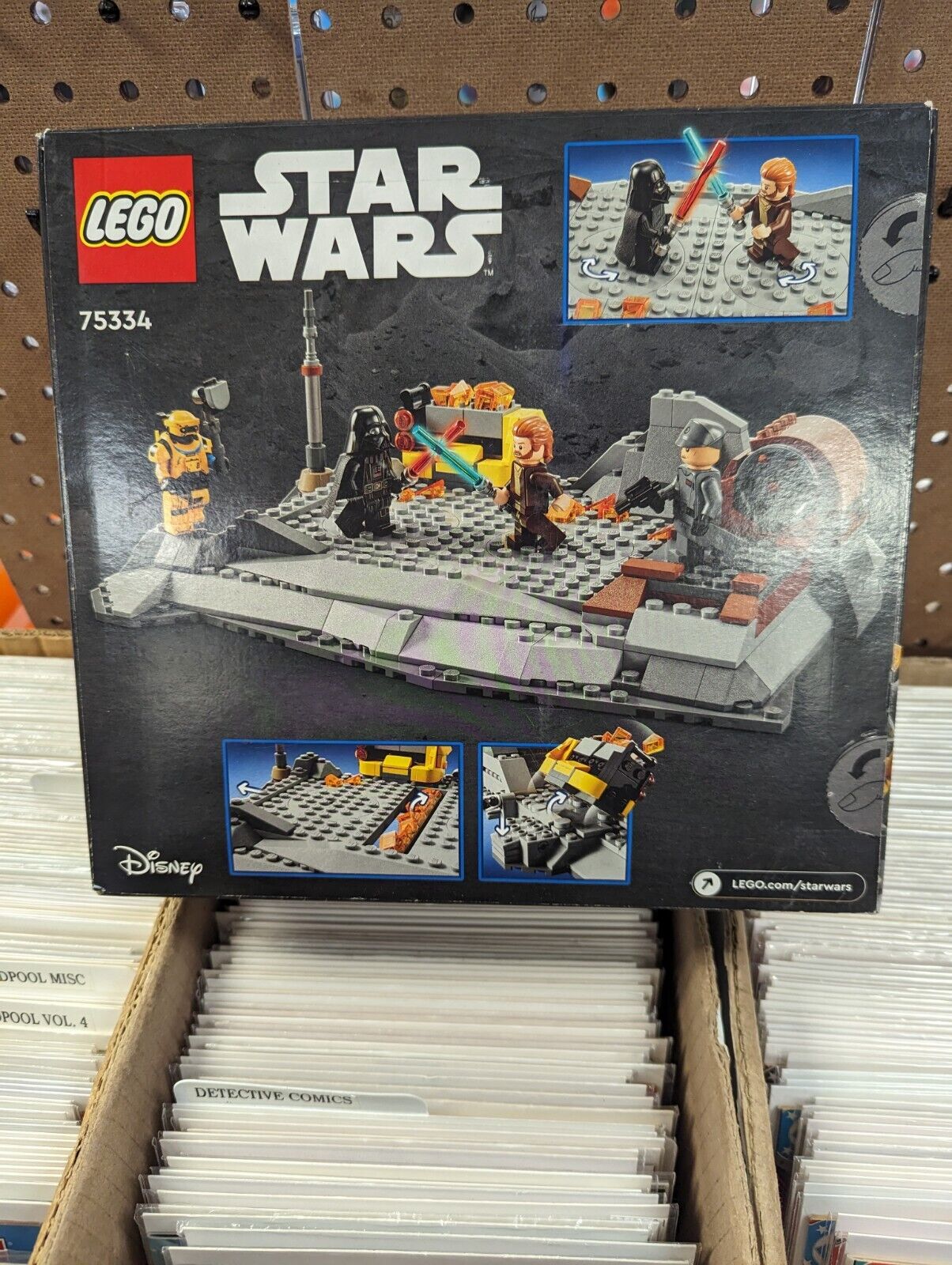 LEGO Obi-Wan Kenobi vs Darth Vader 75334 Star Wars