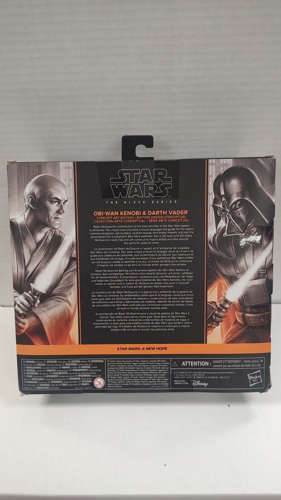 Star Wars Black Series Obi-wan Kenobi & Darth Vader Concept Art Edition