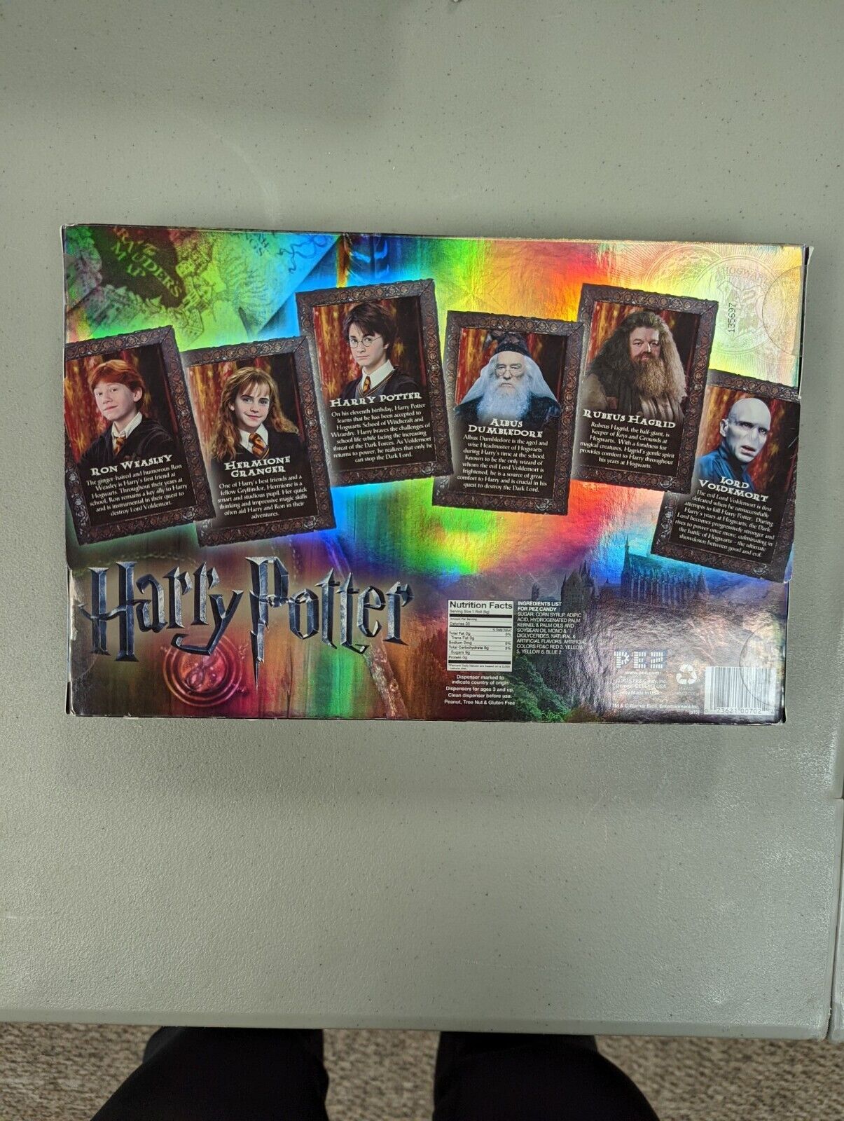 Pez Collector's Series Harry Potter Limited Edition 2015