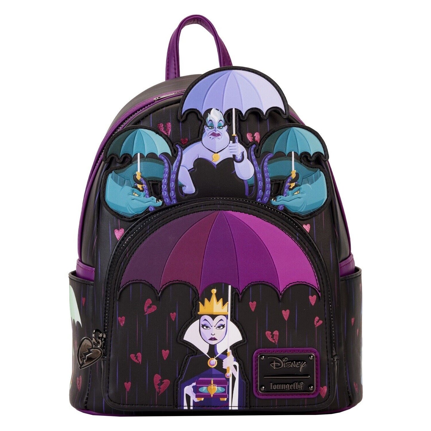 Disney Villains Curse LOUNGEFLY Mini Backpack New With Tags