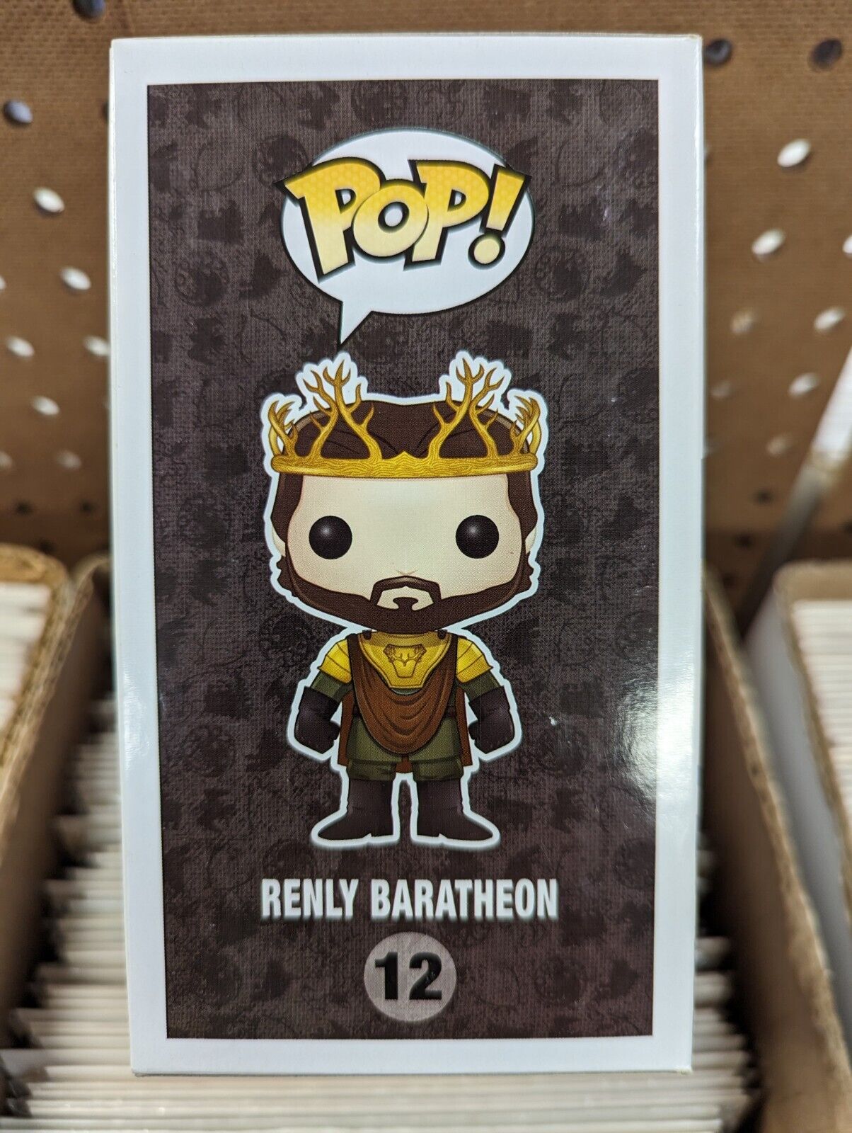 Funko Pop Renly Baratheon 12 Game Of Thrones