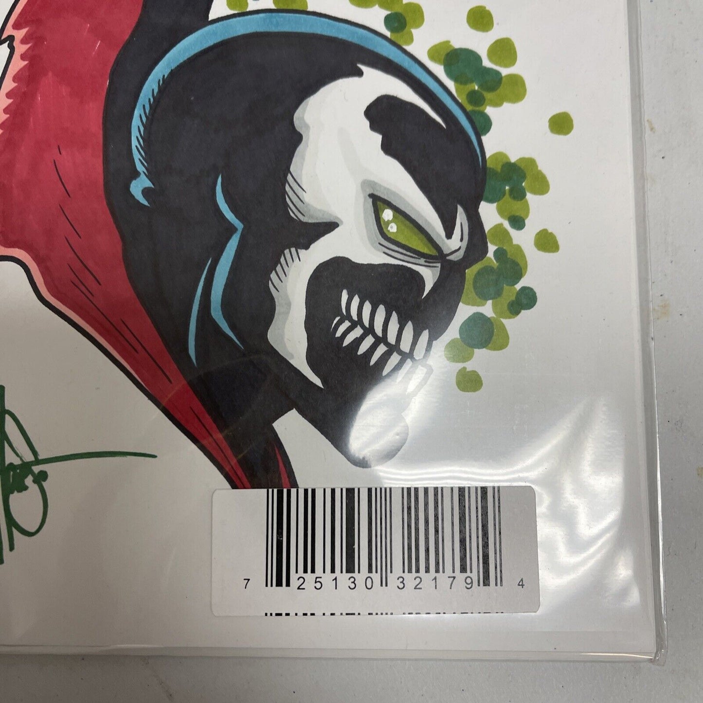 Spawn 1 30th anniversary Dynamic Forces Ken Heaser  Signed & Remarked