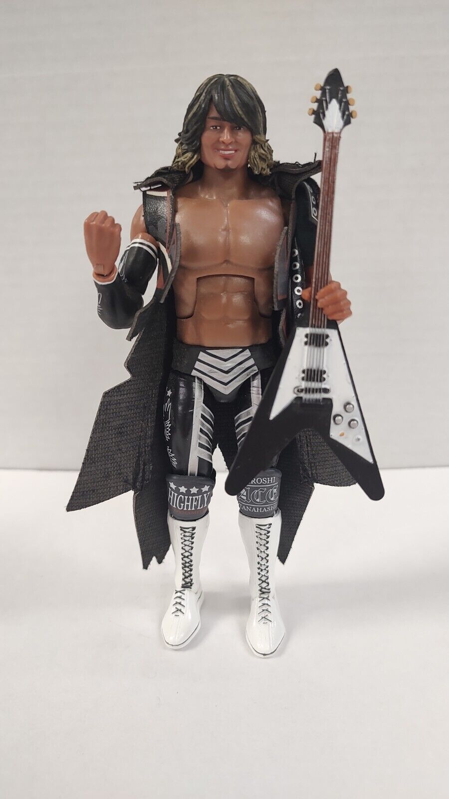 NJPW Super 7 HIROSHI TANAHASHI Series 1 King Of Sports Figure WWE AEW ECW Loose