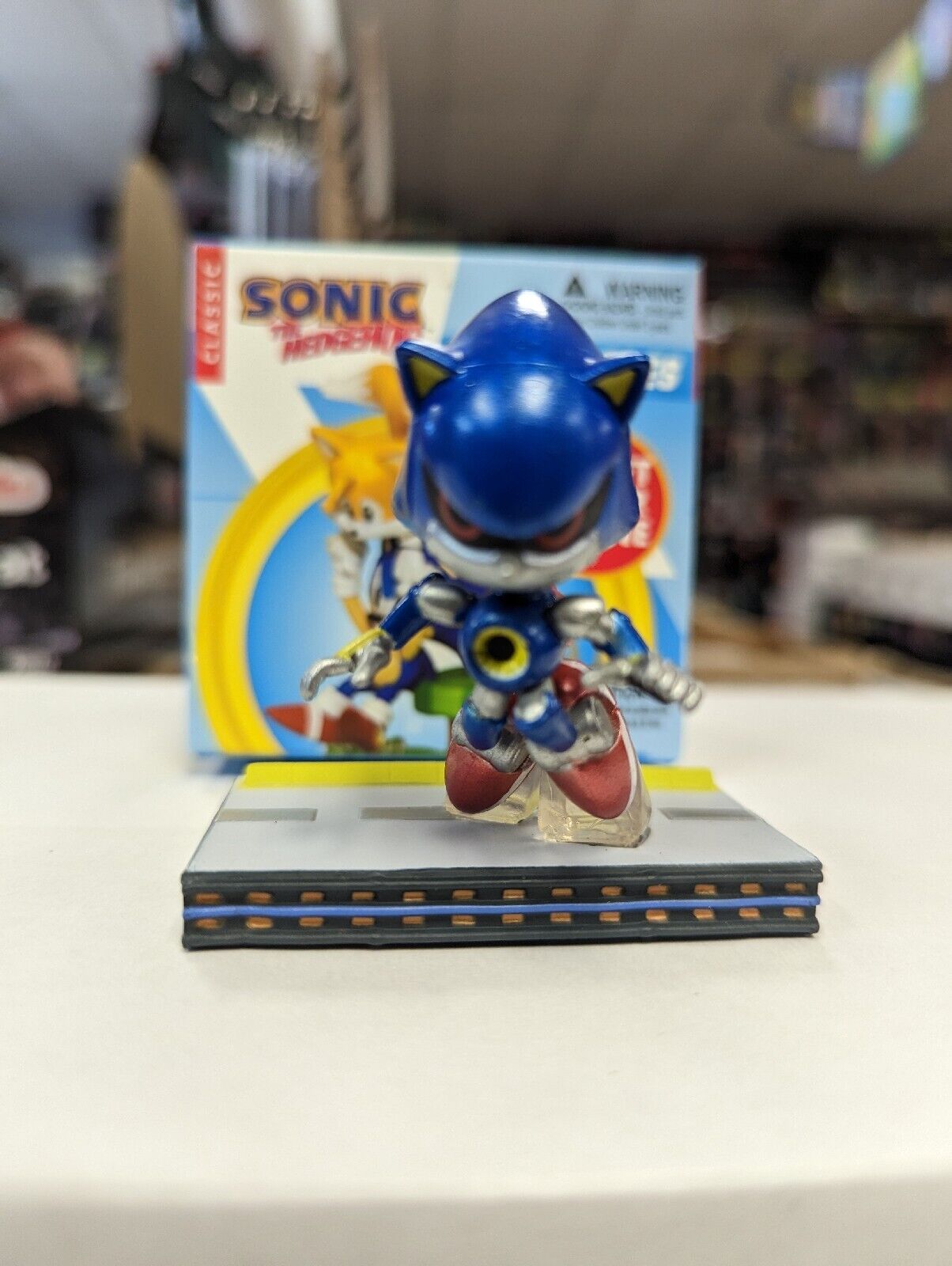 Metal Sonic Sonic Craftables Mystery Figure Just Toys