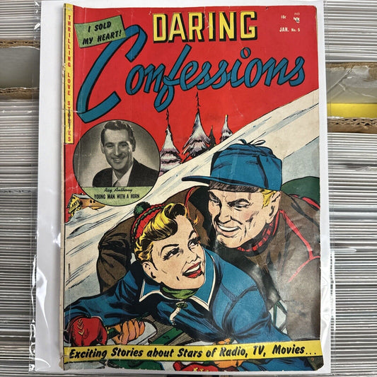 Daring Confessions Golden Age  Youthful Magazines Inc. 1953