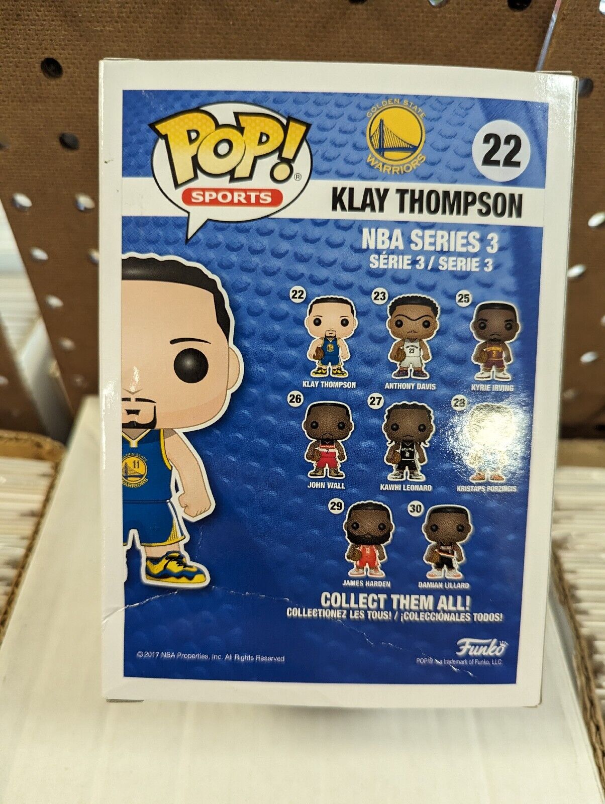 Funko Pop Klay Thompson 22 NBA