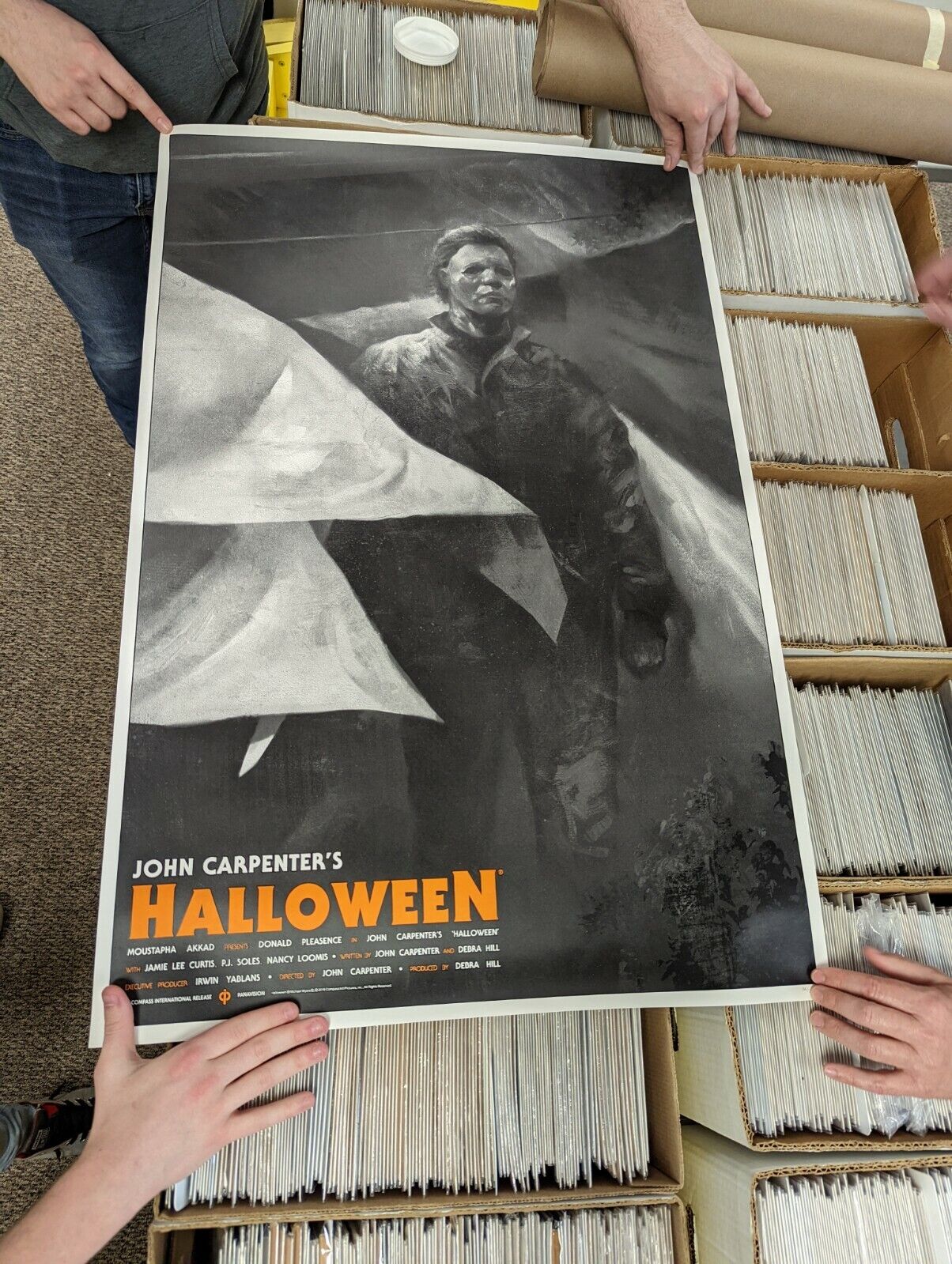 2019 Karl Fitzgerald Halloween Poster Print 24x36 Hand Numbered 188/225 Limited