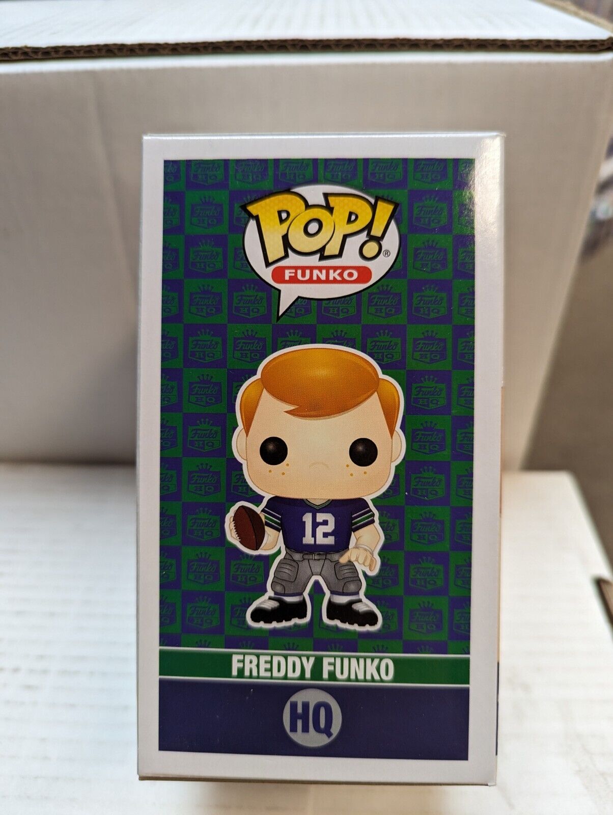 Funko Pop Freddy Funko HQ Exclusive Throwback Football