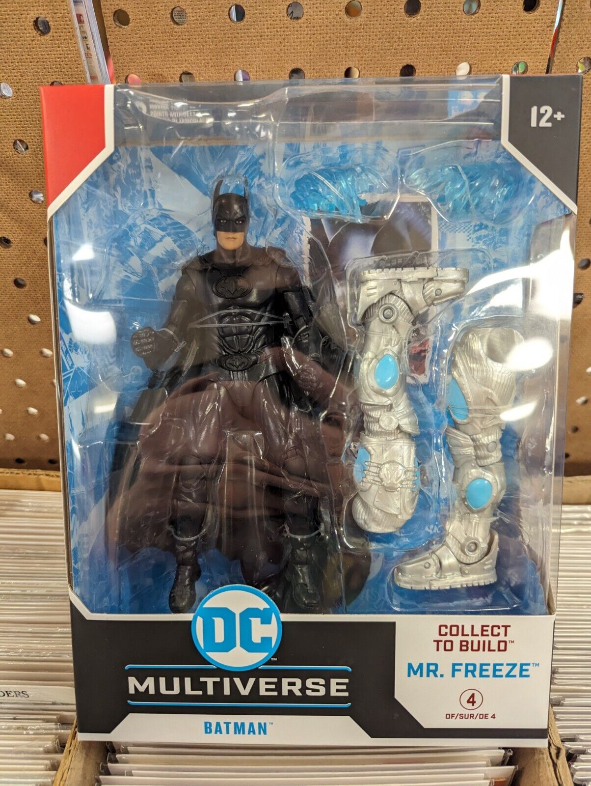 McFarlane DC Multiverse Batman and Robin Batman With Mr. Freeze BAF Piece