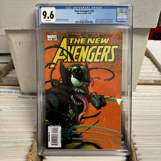 New Avengers 35 CGC 9.6 Venomized Wolverine