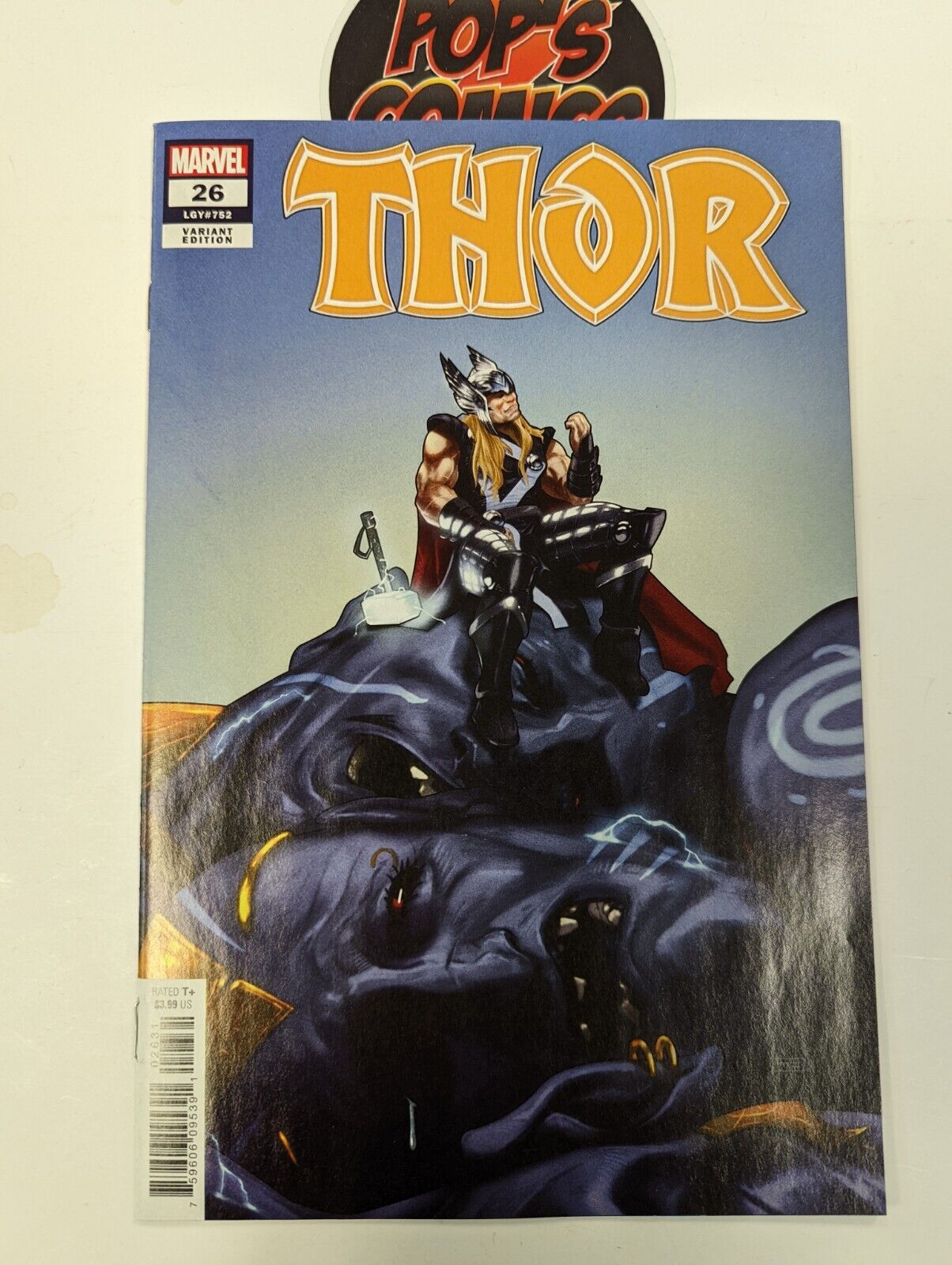 Marvel Thor #26 1:25 Variant Taurin Clarke LGY 752