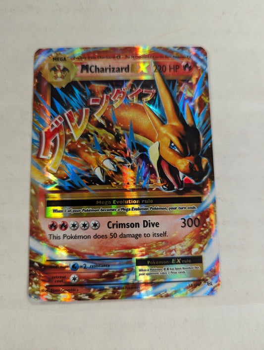 Pokemon TCG M Charizard Ex 13/108 XY Evolutions NM Ultra Rare Holo Card