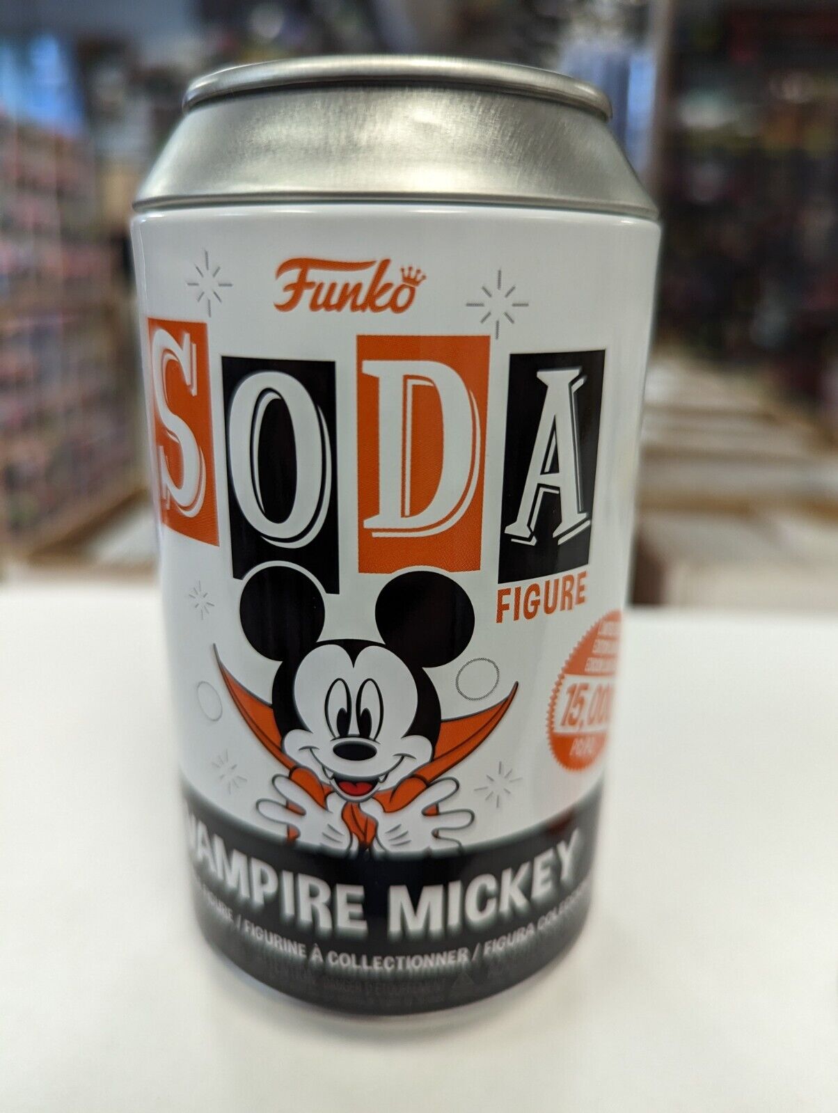 Funko Soda Vampire Mickey Black & White Chase 1/2500