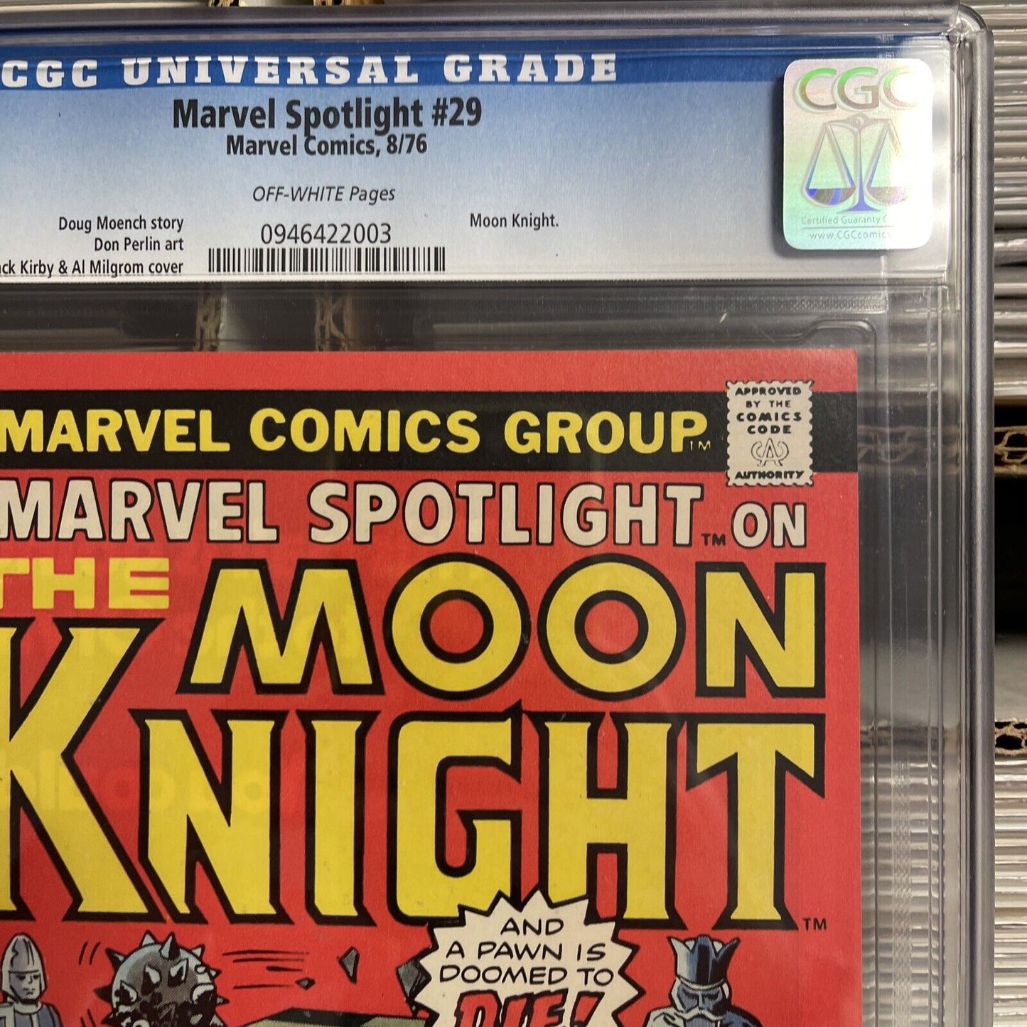 Marvel Spotlight 29 2nd Moon Knight Solo Story
