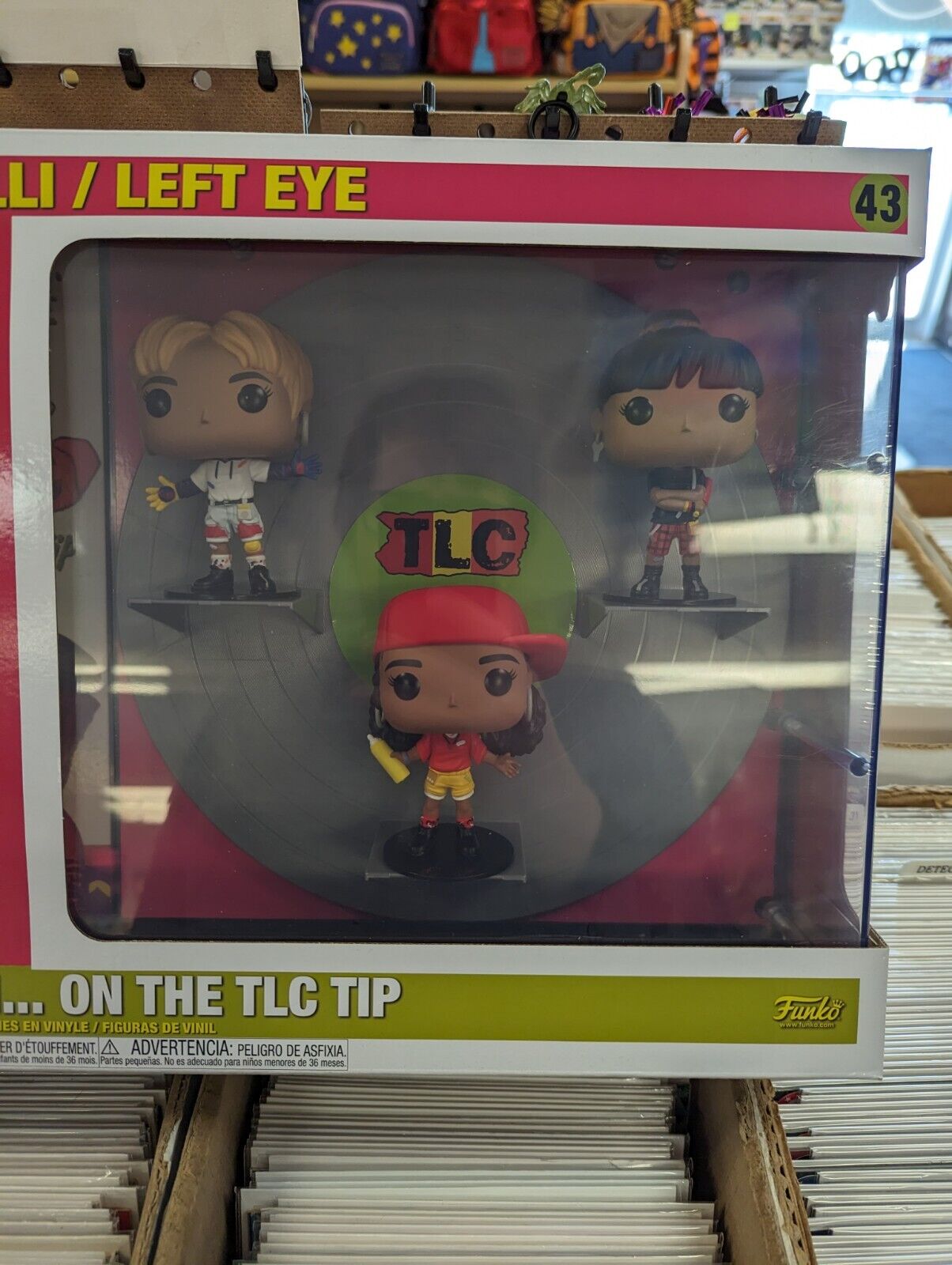 Funko Pop Albums T-Boz Chilli Left Eye 43 On The TLC Tip