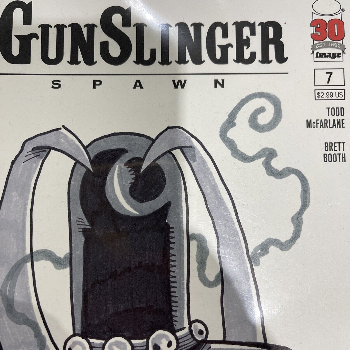 Gunslinger Spawn Dynamic Forces Ken Haeser Signed & Sketched Sealed Limited