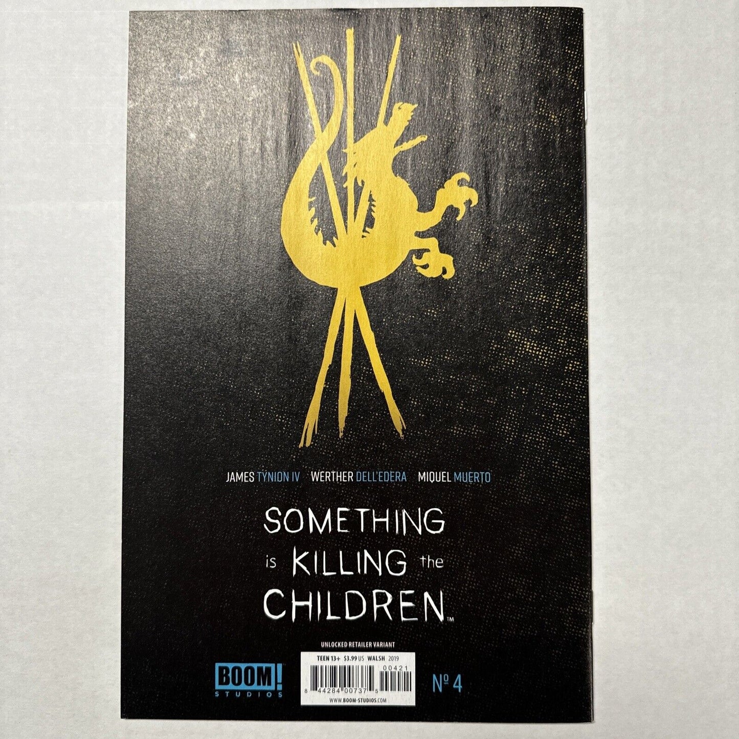 Something Is Killing The Children #4 Unlockable Variant High Grade 1st Print
