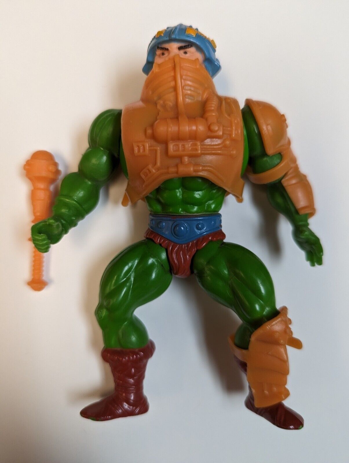 Vintage Man-At-Arms Toy 1981 He-Man Masters Of The Universe
