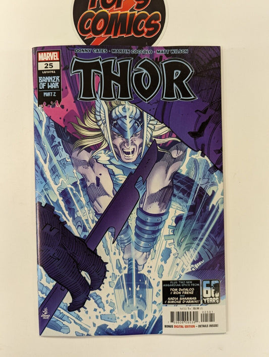 Thor #25 1:25 Variant John Romita Jr. 2022 Marvel Comics Single Issue 1st Print