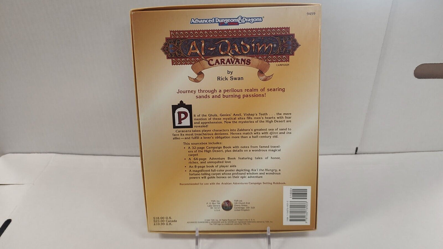 Advanced Dungeons & Dragons 2nd Edition Al-Qadim Caravans Adventure Set